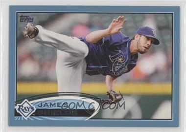 2012 Topps - [Base] - Wal-Mart Blue Border #471 - James Shields