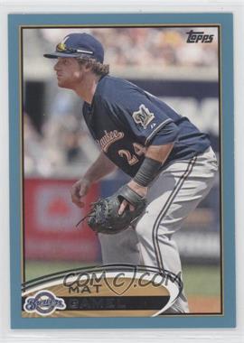 2012 Topps - [Base] - Wal-Mart Blue Border #472 - Mat Gamel