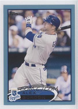 2012 Topps - [Base] - Wal-Mart Blue Border #483 - Alex Gordon