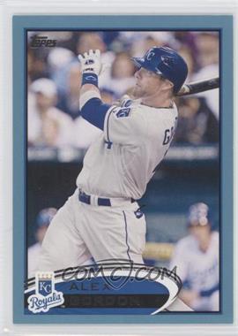 2012 Topps - [Base] - Wal-Mart Blue Border #483 - Alex Gordon