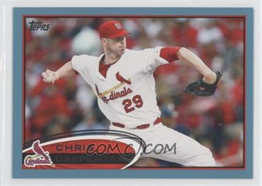 2012 Topps - [Base] - Wal-Mart Blue Border #490 - Chris Carpenter