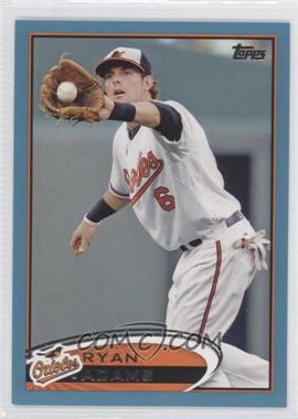 2012 Topps - [Base] - Wal-Mart Blue Border #520 - Ryan Adams