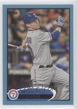 2012 Topps - [Base] - Wal-Mart Blue Border #55 - Michael Young