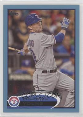 2012 Topps - [Base] - Wal-Mart Blue Border #55 - Michael Young