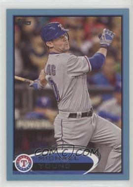 2012 Topps - [Base] - Wal-Mart Blue Border #55 - Michael Young