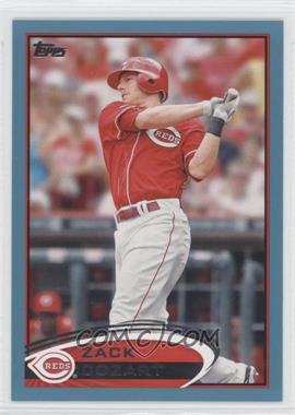 2012 Topps - [Base] - Wal-Mart Blue Border #557 - Zack Cozart