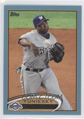 2012 Topps - [Base] - Wal-Mart Blue Border #57 - Yuniesky Betancourt