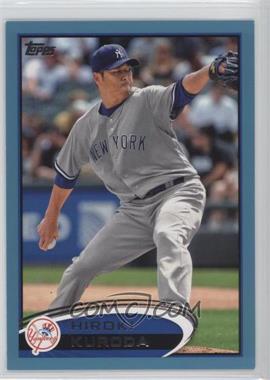 2012 Topps - [Base] - Wal-Mart Blue Border #572 - Hiroki Kuroda