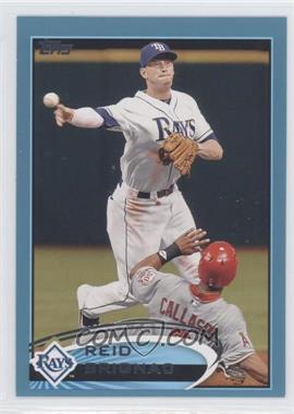 2012 Topps - [Base] - Wal-Mart Blue Border #598 - Reid Brignac