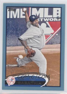 2012 Topps - [Base] - Wal-Mart Blue Border #607 - CC Sabathia