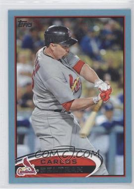 2012 Topps - [Base] - Wal-Mart Blue Border #612 - Carlos Beltran