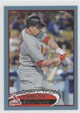 2012 Topps - [Base] - Wal-Mart Blue Border #612 - Carlos Beltran