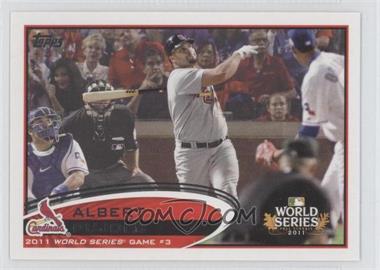 2012 Topps - [Base] #108 - World Series - Albert Pujols