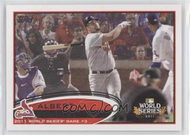 2012 Topps - [Base] #108 - World Series - Albert Pujols