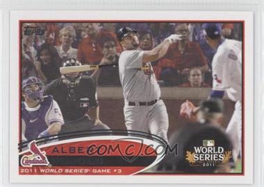 2012 Topps - [Base] #108 - World Series - Albert Pujols