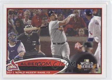 2012 Topps - [Base] #108 - World Series - Albert Pujols