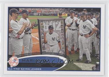 2012 Topps - [Base] #109 - Season Highlights Checklist - Mariano Rivera