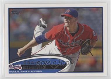 2012 Topps - [Base] #113 - Season Highlights Checklist - Craig Kimbrel