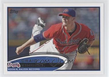 2012 Topps - [Base] #113 - Season Highlights Checklist - Craig Kimbrel