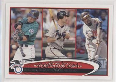 2012 Topps - [Base] #119 - Active Leaders - Ichiro, Joe Mauer, Vladimir Guerrero