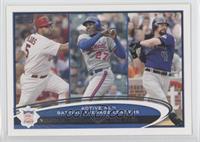 Active Leaders - Albert Pujols, Vladimir Guerrero, Todd Helton