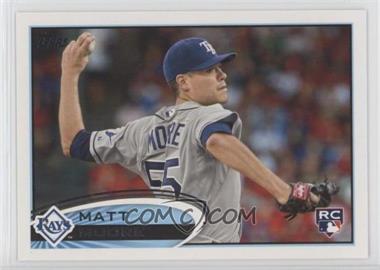 2012 Topps - [Base] #129.1 - Matt Moore (Arm Raised) [Noted]