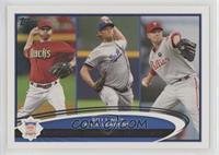 League Leaders - Ian Kennedy, Clayton Kershaw, Roy Halladay [EX to NM]