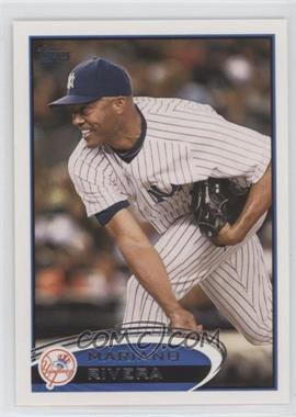 2012 Topps - [Base] #180.2 - Factory Set Corrected Stat Line - Mariano Rivera (Saves Represented as "SV")