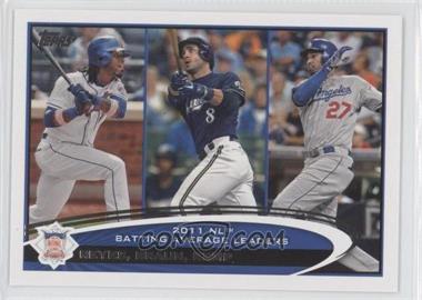 2012 Topps - [Base] #181 - League Leaders - Jose Reyes, Ryan Braun, Matt Kemp