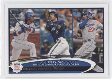 2012 Topps - [Base] #181 - League Leaders - Jose Reyes, Ryan Braun, Matt Kemp