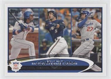 2012 Topps - [Base] #181 - League Leaders - Jose Reyes, Ryan Braun, Matt Kemp