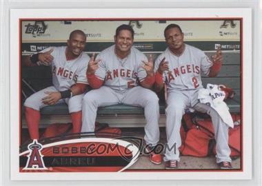 2012 Topps - [Base] #188.3 - Image Variation - Bobby Abreu (In Dugout)