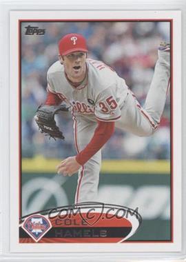 2012 Topps - [Base] #190.1 - Cole Hamels