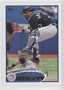 2012 Topps - [Base] #207.1 - J.P. Arencibia (Jumping)