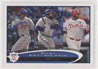 League Leaders - Matt Kemp, Prince Fielder, Ryan Howard [EX to NM]