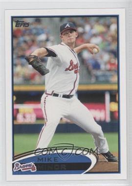 2012 Topps - [Base] #227.1 - Mike Minor (Stat Line Error - Saves Represented as "S")