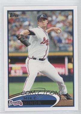 2012 Topps - [Base] #227.1 - Mike Minor (Stat Line Error - Saves Represented as "S")