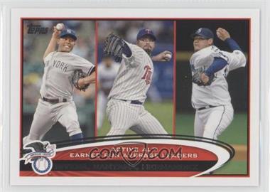 2012 Topps - [Base] #232 - Active Leaders - Mariano Rivera, Johan Santana, Felix Hernandez