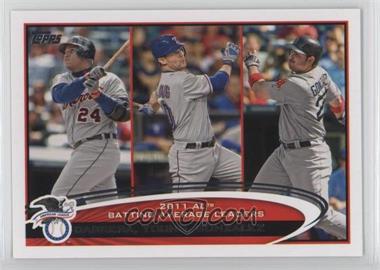 2012 Topps - [Base] #239 - League Leaders - Miguel Cabrera, Michael Young, Adrian Gonzalez