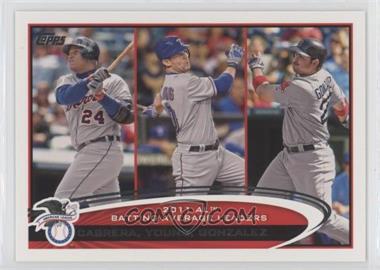 2012 Topps - [Base] #239 - League Leaders - Miguel Cabrera, Michael Young, Adrian Gonzalez