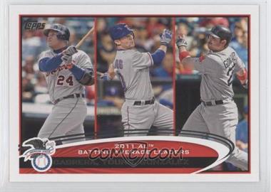 2012 Topps - [Base] #239 - League Leaders - Miguel Cabrera, Michael Young, Adrian Gonzalez