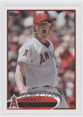 2012 Topps - [Base] #250.1 - Jered Weaver