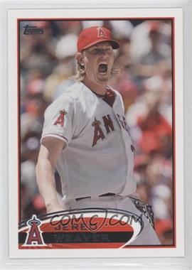 2012 Topps - [Base] #250.1 - Jered Weaver