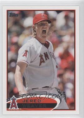 2012 Topps - [Base] #250.1 - Jered Weaver