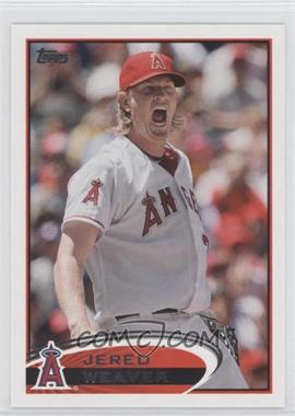 2012 Topps - [Base] #250.1 - Jered Weaver