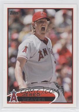 2012 Topps - [Base] #250.1 - Jered Weaver