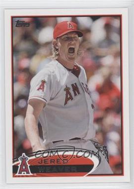 2012 Topps - [Base] #250.1 - Jered Weaver