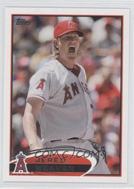 2012 Topps - [Base] #250.1 - Jered Weaver