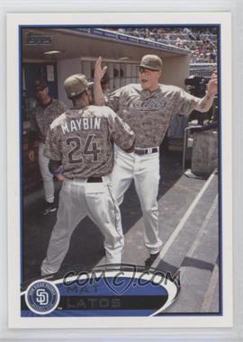 2012 Topps - [Base] #256.3 - Image Variation - Mat Latos (In Dugout)