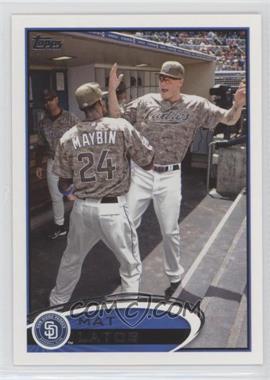 2012 Topps - [Base] #256.3 - Image Variation - Mat Latos (In Dugout)